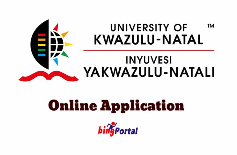 UKZN Online Application form 2024 University of KwaZuluNatal bing