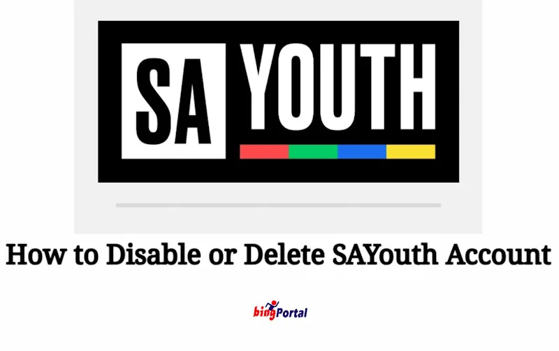 How to Disable or Delete SAYouth Account