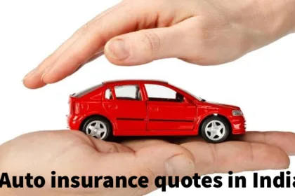 Auto insurance quotes in India