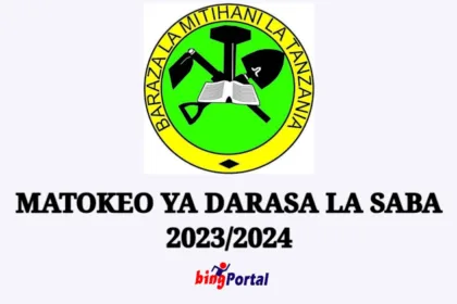 NECTA Matokeo Darasa La Saba 2023/2024 PDF - Standard Seven Results