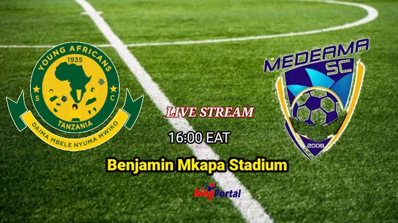 Yanga SC Vs Medeama Live Stream (20-12-2023) | CAF Champions League