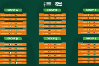 AFCON 2024 Fixtures: Results and Groups Standings