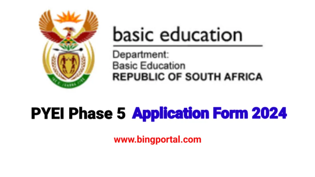 PYEI Phase 5 Application Form 2024