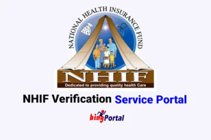 NHIF Verification Service Portal | How to Login & Register