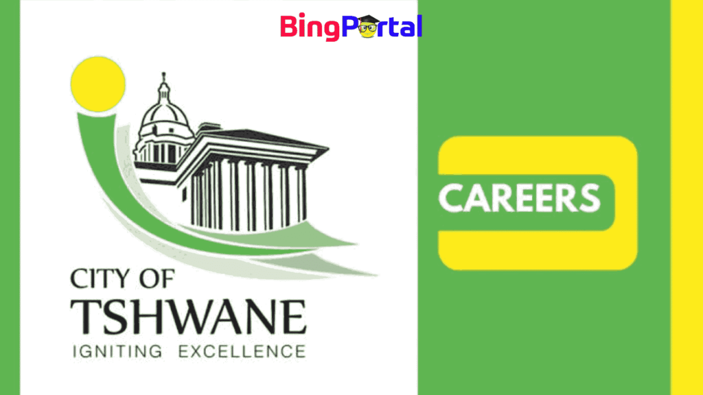 www.tshwane.gov.za Recruitment Portal 2025 - The City of Tshwane