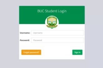 BUC Student Portal Login - Bomet University College