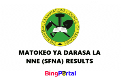 Matokeo ya Darasa la Nne 2025 by NECTA