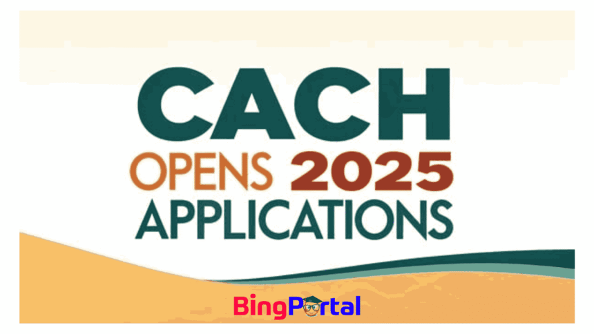 CACH Online Application 2025 - Apply Now
