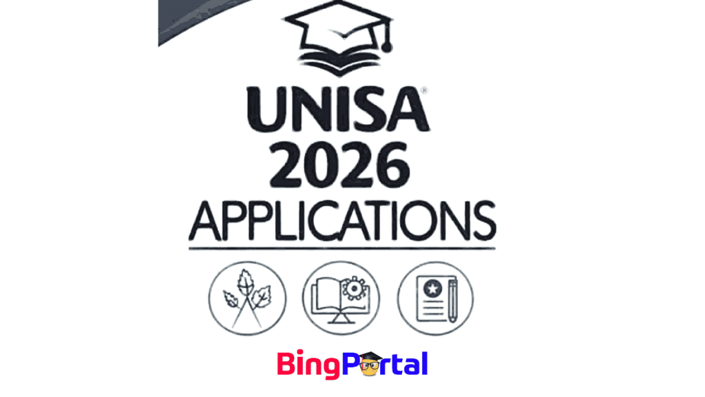UNISA Online Application form 2026