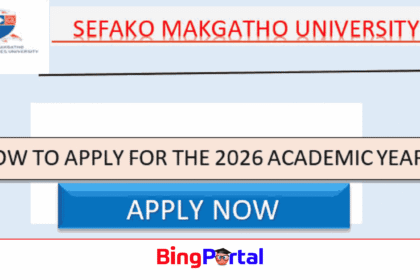 SMU Online Application form 2026 | Sefako Makgatho Health Sciences University