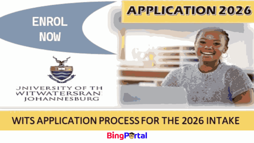WITS Online Application form 2026 | University of the Witwatersrand