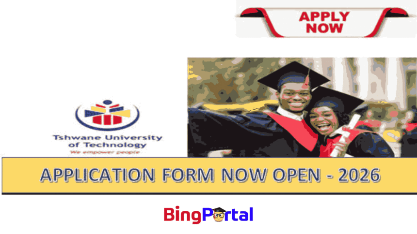 TUT Online Application form 2026 | Tshwane University of Technology