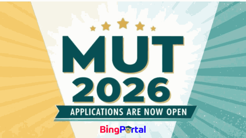 MUT Online Application form 2026