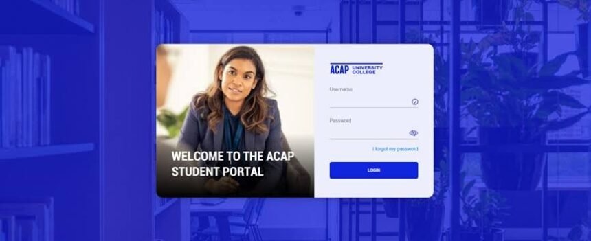 ACAP Student Portal - Login